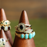 ROSA | 9K Vintage Victorian Turquoise Ring