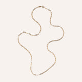 Baby Paperclip Necklace 9K