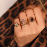 NORAH | 9K Vintage Pearl & Turquoise Ring