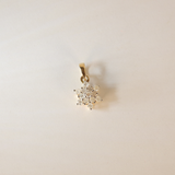 Vintage Diamond Star Pendant 10K