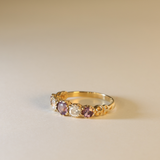 LANE | 9K Vintage Amethyst Ornate Ring