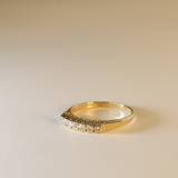 MAGGIE | 9K Vintage Diamond Eternity Ring