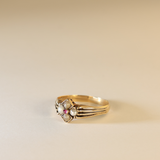 ROMY | 14K Vintage Ruby & Pearl Ring