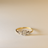 TINA | 18K & Platinum Vintage Edwardian Diamond Ring