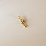 Vintage Initial P Charm 9K