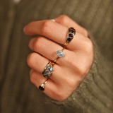 EMESE | Vintage Diamond Cluster Ring