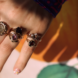 ALYA | Vintage Garnet Ring