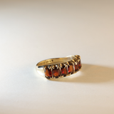 IDIDA | 9K Vintage Garnet Row Ring