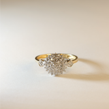 SARRA | Vintage Diamond Cluster Ring