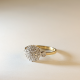 SARRA | Vintage Diamond Cluster Ring