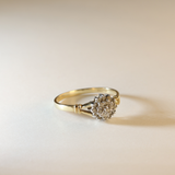 YEAL | Vintage Diamond Cluster Ring