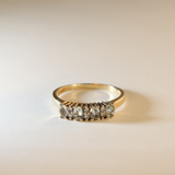 PERSIS | Vintage Diamond & Tanzanite Ring