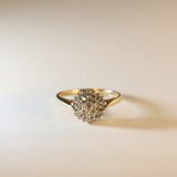 REGAN | Vintage Diamond Cluster Ring
