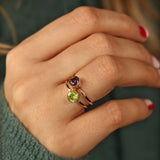 CLAIRE | 9K Vintage Amethyst Ring