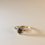 NORRIS | 9K Vintage Sapphire & Diamond Ring