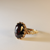 FLEMING | 9K Vintage Garnet Statement Ring
