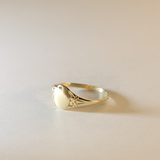 Pinky 14k Signet Ring