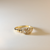 NESSA | Vintage 18k Diamond & Pearl
